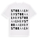 Stora Almby ordlek t-shirt
