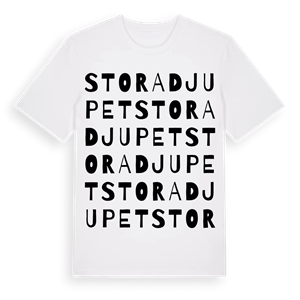 Stora Djupet ordlek t-shirt – ekologisk bomull t-shirt från Pinshirt