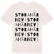 Vintage White t-shirt med Stora Härnevi ordlek t-shirt