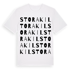 Stora Kil ordlek t-shirt – ekologisk bomull t-shirt från Pinshirt