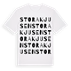 Stora Kjusen ordlek t-shirt