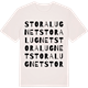 Vintage White t-shirt med Stora Lugnet ordlek t-shirt