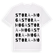Stora-Moga ordlek t-shirt