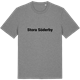 Mid Heather Gray t-shirt med Stora Söderby fetstil t-shirt
