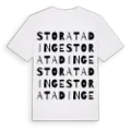 Stora Tadinge ordlek t-shirt