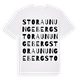 Stora Unungeberg ordlek t-shirt