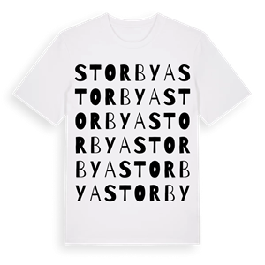 Storbya ordlek t-shirt – ekologisk bomull t-shirt från Pinshirt