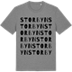 Mid Heather Gray t-shirt med Storbyn ordlek t-shirt