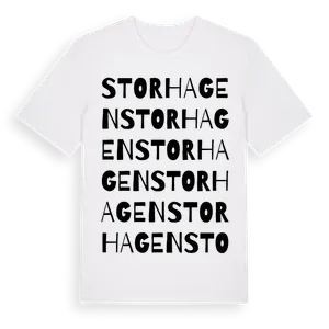 Storhagen ordlek t-shirt – ekologisk bomull t-shirt från Pinshirt