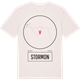 Vintage White t-shirt med Stormon t-shirt