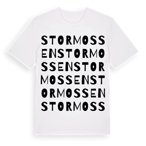 Stormossen ordlek t-shirt – ekologisk bomull t-shirt från Pinshirt