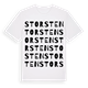 Storsten ordlek t-shirt