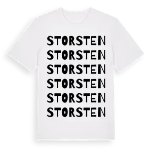 Storsten ordlek t-shirt – ekologisk bomull t-shirt från Pinshirt