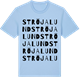 Blue Soul t-shirt med Ströjalund ordlek t-shirt