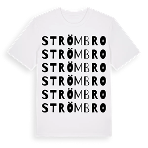 Strömbro ordlek t-shirt – ekologisk bomull t-shirt från Pinshirt