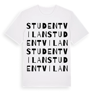 Studentvilan ordlek t-shirt – ekologisk bomull t-shirt från Pinshirt