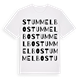 Stummelbo ordlek t-shirt