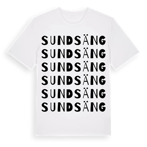 Sundsäng ordlek t-shirt – ekologisk bomull t-shirt från Pinshirt