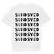 Sundsved ordlek t-shirt