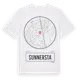 White t-shirt med Sunnersta t-shirt