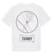 White t-shirt med Svanby t-shirt