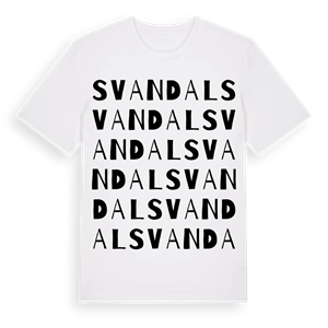 Svandal ordlek t-shirt – ekologisk bomull t-shirt från Pinshirt