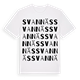 Svannäs ordlek t-shirt