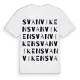 Svanviken ordlek t-shirt