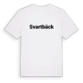 Svartbäck fetstil t-shirt