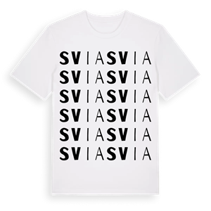 Svia ordlek t-shirt – ekologisk bomull t-shirt från Pinshirt