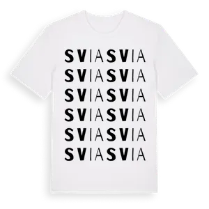Svia ordlek t-shirt – ekologisk bomull t-shirt från Pinshirt