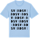 Blue Soul t-shirt med Svind ordlek t-shirt