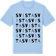 Blue Soul t-shirt med Svista ordlek t-shirt