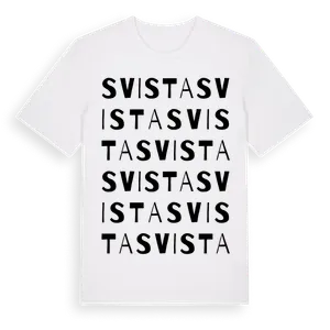 Svista ordlek t-shirt – ekologisk bomull t-shirt från Pinshirt