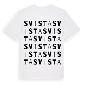 Svista ordlek t-shirt – ekologisk bomull t-shirt från Pinshirt
