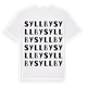 Syllby ordlek t-shirt