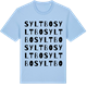 Blue Soul t-shirt med Syltbo ordlek t-shirt