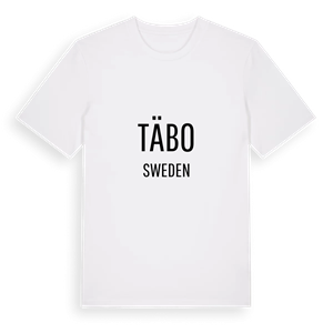 Täbo i Sverige t-shirt – ekologisk bomull t-shirt från Pinshirt