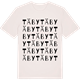 Vintage White t-shirt med Täby ordlek t-shirt