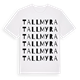 Tallmyra ordlek t-shirt