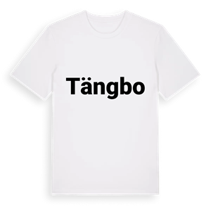 Tängbo fetstil t-shirt – ekologisk bomull t-shirt från Pinshirt