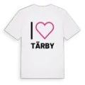 Jag älskar Tärby t-shirt stort tryck