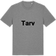 Mid Heather Gray t-shirt med Tarv fetstil t-shirt