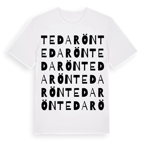 Tedarön ordlek t-shirt – ekologisk bomull t-shirt från Pinshirt