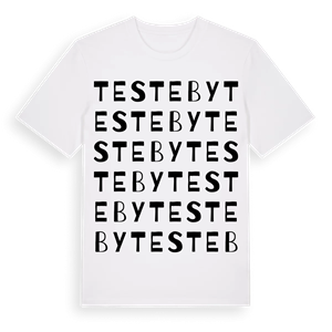 Testeby ordlek t-shirt – ekologisk bomull t-shirt från Pinshirt