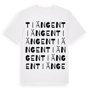 Tiängen ordlek t-shirt – ekologisk bomull t-shirt från Pinshirt