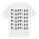 Tiby ordlek t-shirt