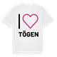 Jag älskar Tögen t-shirt stort tryck