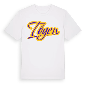 Tögen baseball t-shirt – ekologisk bomull t-shirt från Pinshirt