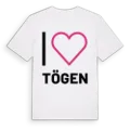 Jag älskar Tögen t-shirt stort tryck